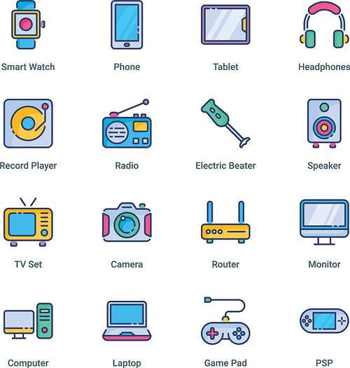 電子產(chǎn)品與家用電器插畫下載指南